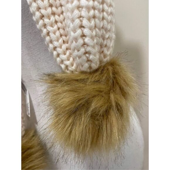 Free People Faux Fur Pompom Scarf - Picture 2 of 4